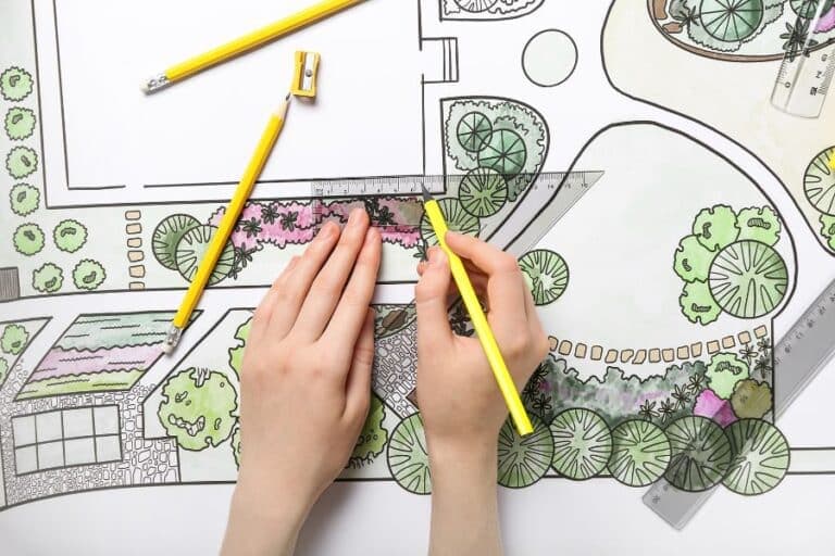 Ontwerp van een kleine tuin