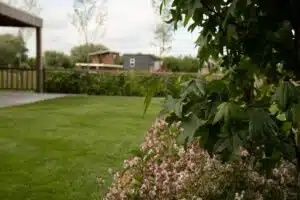 Onderhoudsvrije en kindvriendelijke tuin aan het water Leeuwarden
