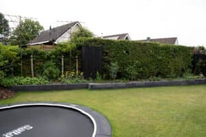 Kindvriendelijke tuin met heerlijke loungeplek Drachten