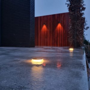 schutting padoek verlichting
