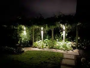 ingebouwde verlichting tuin