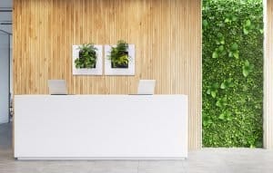 Greenwall receptie