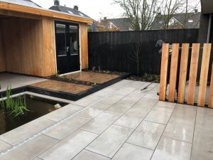 Aanleg vijver Peize
