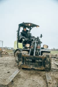 grondwerk shovel