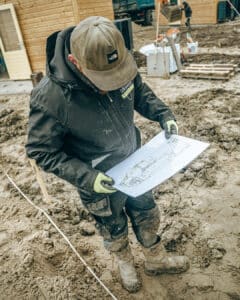 tekening tuinontwerp