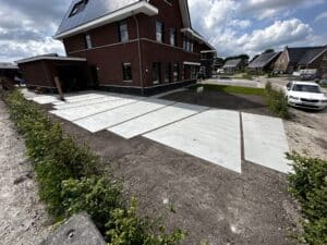 Oprit aanleggen Groningen
