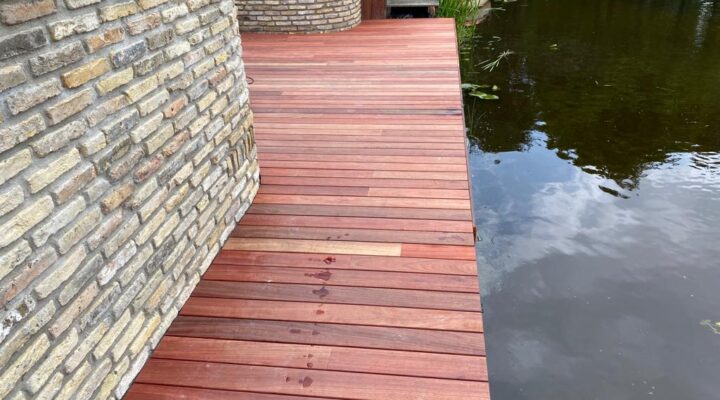 Duurzaam hout vlonder
