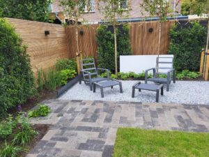 Tuinaanleg terras en gezond Eelde