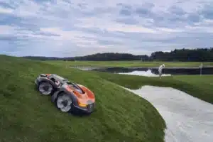 Husqvarna robotmaaiers hellingen