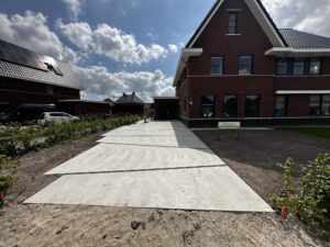 Oprit laten aanleggen Groningen