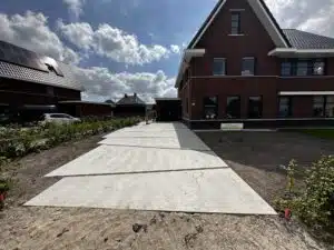 Oprit laten aanleggen Groningen