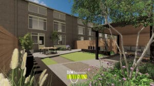 3D ontwerp tuin Groningen