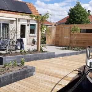 Houten vlonder