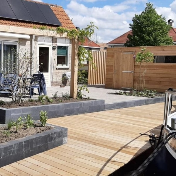 Houten vlonder