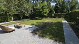 Moderne tuin Peize