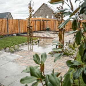 Nieuwbouw tuin
