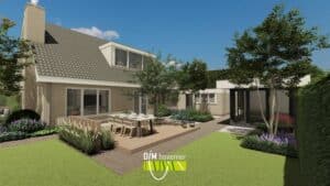 Buitenleven in stijl met vlonderterras en overkapping