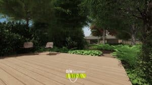 houten vlonder in Foxwolde