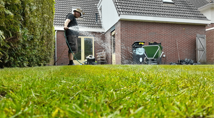 Gazon besproeien